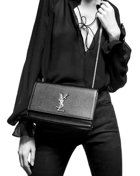 ysl kate black|saint laurent kate medium bag.